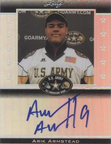 2012 Leaf Metal Draft Arik Armstead #ATA-AA2