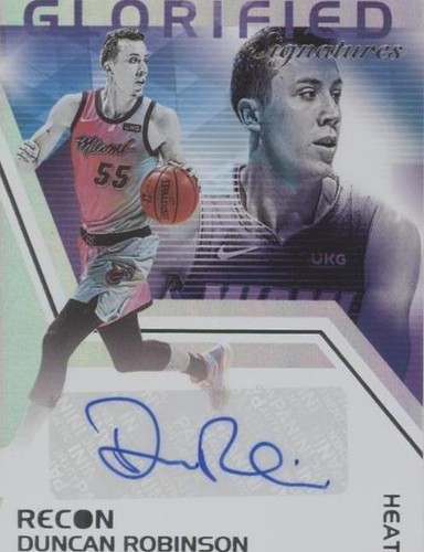 2020-21 Panini Recon - Duncan Robinson #GS-DCR