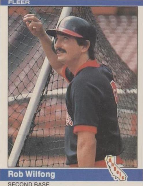 1984 Fleer - Rob Wilfong #530