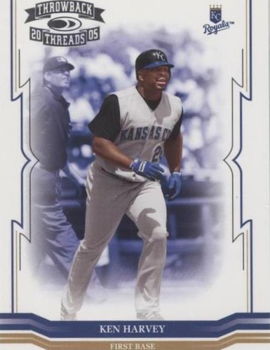 2005 Donruss Throwback Threads - Ken Harvey #178