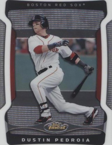 2009 Topps Finest - Dustin Pedroia #15