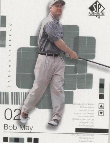 2002 SP Authentic - Bob May #34SPA