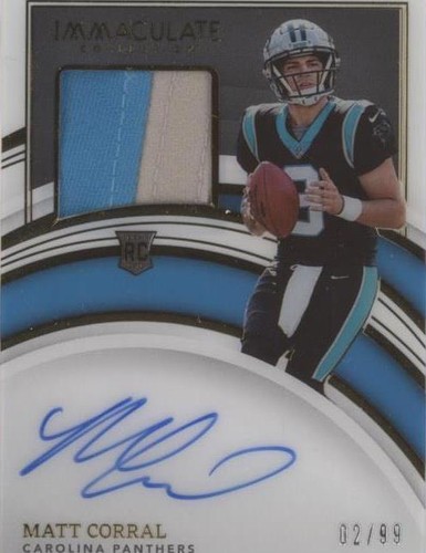 2022 Panini Immaculate Collection Matt Corral #128