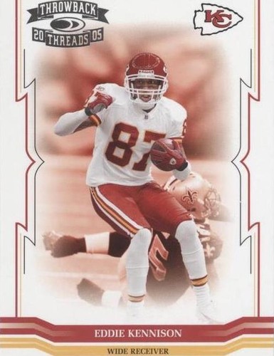 2005 Donruss Throwback Threads Eddie Kennison #75