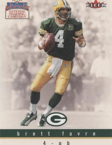 2004 National Trading Card Day Brett Favre #5