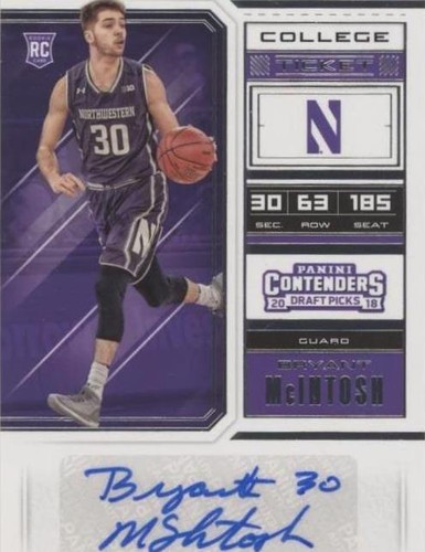 2018 Panini Contenders Draft Picks - Bryant Mcintosh #97