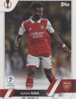 2022-23 Topps UEFA Club Competitions 1st Edition Bukayo Saka #25