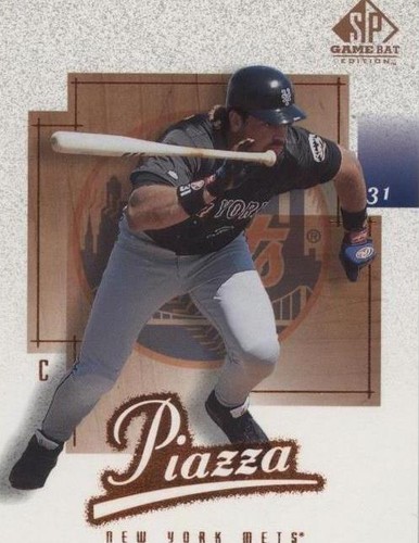 2001 SP Game Bat Edition - Mike Piazza #74
