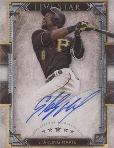 2018 Topps Five Star - Starling Marte #FSA-SM