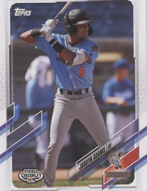 2021 Topps Pro Debut - Jordyn Adams #PD-71