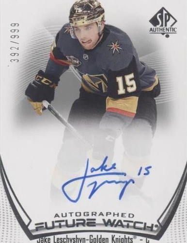 2021-22 SP Authentic - Jake Leschyshyn #163