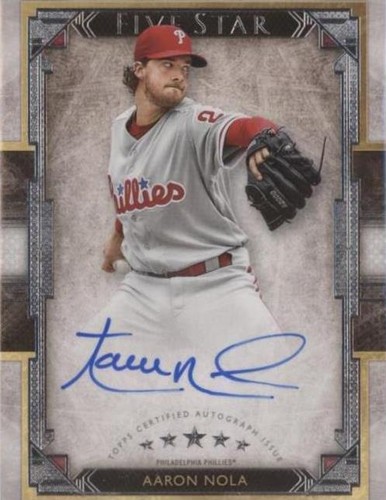 2018 Topps Five Star - Aaron Nola #FSA-AN