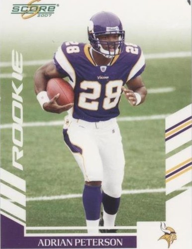 2007 Score Adrian Peterson #341