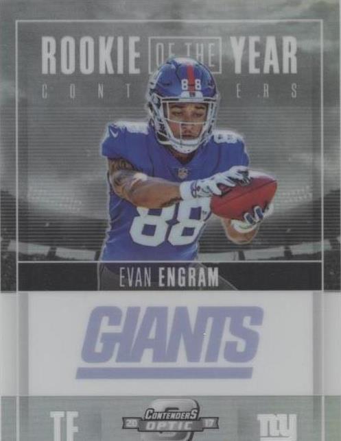 2017 Panini Contenders Optic Evan Engram #ROY-19