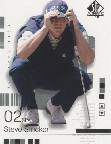 2002 SP Authentic - Steve Stricker #38SPA