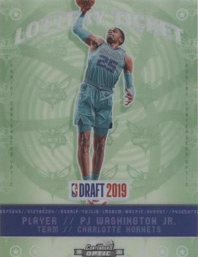 2019-20 Panini Contenders Optic - PJ Washington Jr. #12
