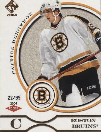 2003-04 Pacific Private Stock Reserve - Patrice Bergeron #104