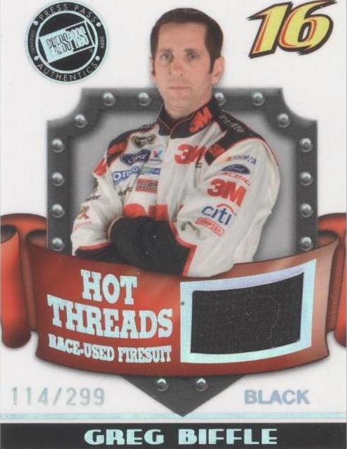 2009 Press Pass Premium - Greg Biffle #HT-GB
