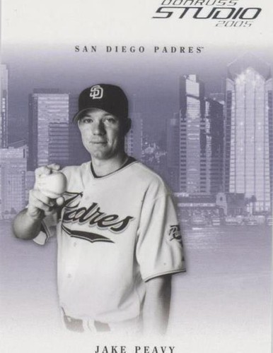 2005 Donruss Studio - Jake Peavy #232