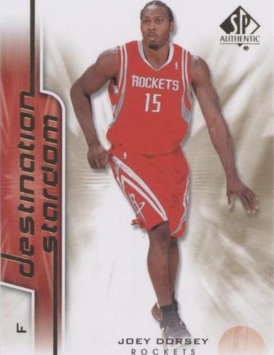 2008-09 SP Authentic - Joey Dorsey #DS-24