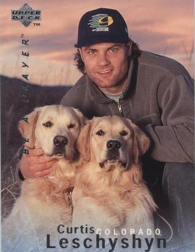 1995-96 Upper Deck Be a Player - Curtis Leschyshyn #129