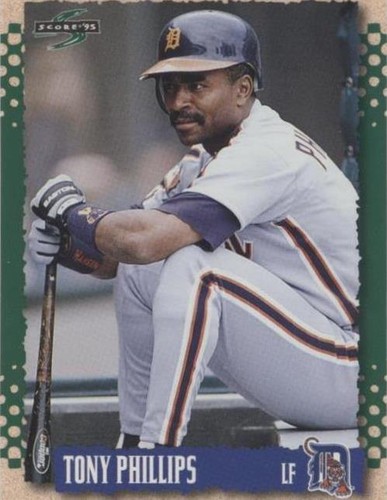 1995 Score - Tony Phillips #49