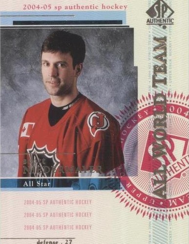 2004-05 SP Authentic - Scott Niedermayer #123