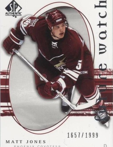 2005-06 SP Authentic - Matt Jones #242