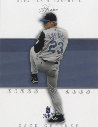 2005 Flair - Zack Greinke #53