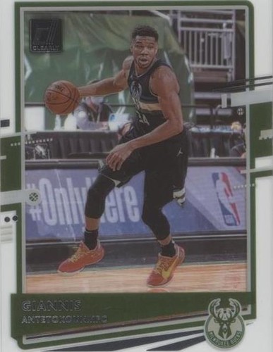 2020-21 Panini Clearly Donruss - Giannis Antetokounmpo #21