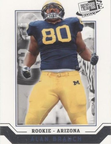 2007 Press Pass SE Alan Branch #33