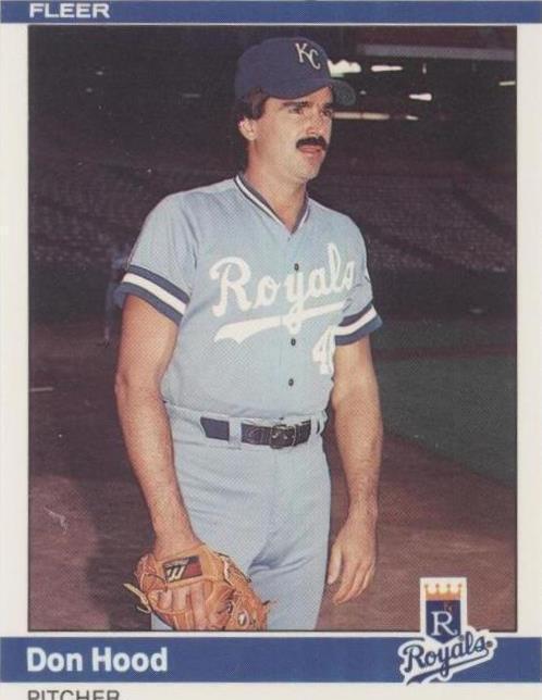 1984 Fleer - Don Hood #348