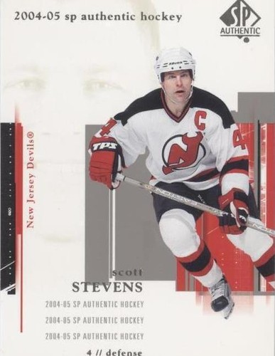2004-05 SP Authentic - Scott Stevens #54
