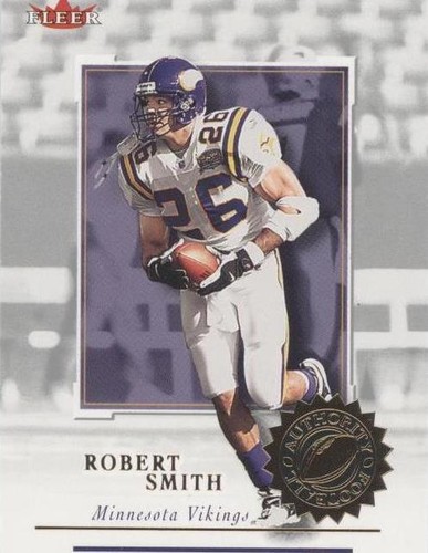 2001 Fleer Authority Robert Smith #12