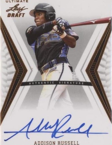 2012 Leaf Ultimate Draft - Addison Russell #BA-AR1
