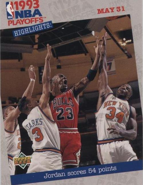 Cubierta superior 1993-94 - Michael Jordan #193