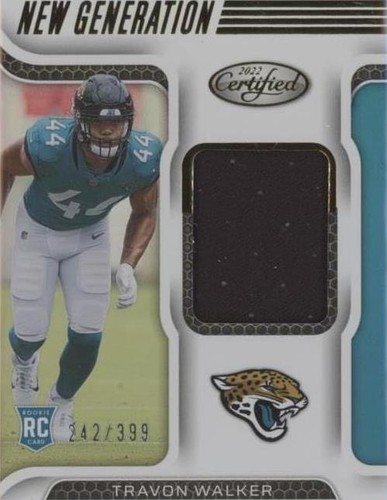 2022 Panini Certified Travon Walker #NGJ-TW