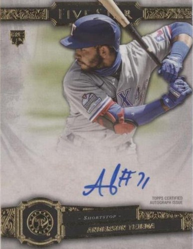2021 Topps Five Star - Anderson Tejeda #FSA-AT