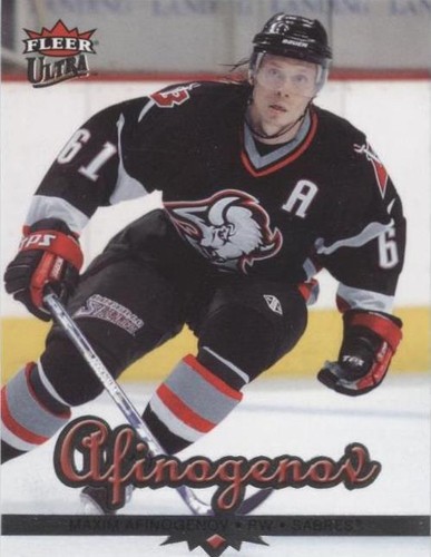 2005-06 Fleer Ultra - Maxim Afinogenov #27