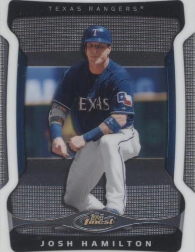 2009 Topps Finest - Josh Hamilton #32