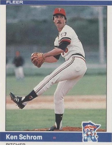 1984 Fleer - Ken Schrom #572