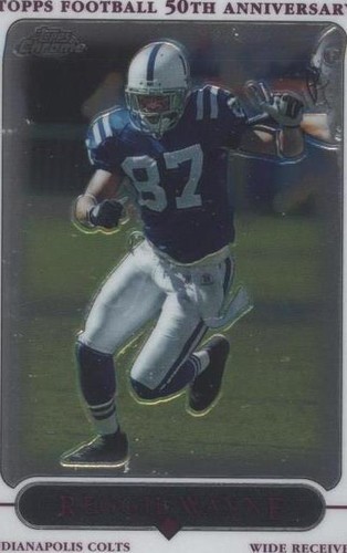 2005 Topps Chrome Reggie Wayne #145