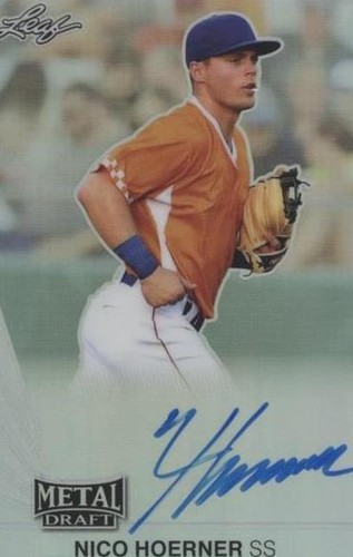 2019 Leaf Metal Draft - Nico Hoerner #LT-NH1