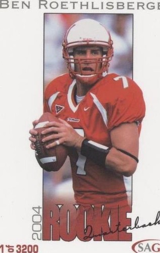 2004 SAGE Ben Roethlisberger #35