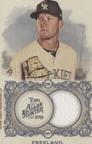 2019 Topps Allen & Ginter - Kyle Freeland #FSRB-KF
