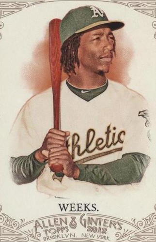 2012 Topps Allen & Ginter's - Jemile Weeks #186