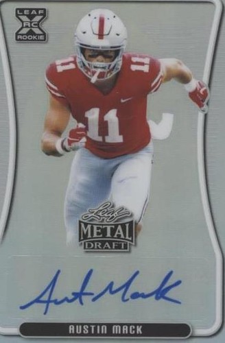 2020 Leaf Metal Draft Austin Mack #BA-AM1