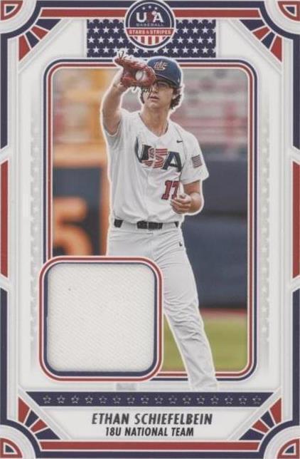 2024 Panini Stars and Stripes - Ethan Schiefelbein #USA-ES