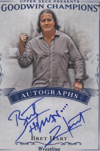 2016 Upper Deck Goodwin Champions - Bret Hart #A-BH