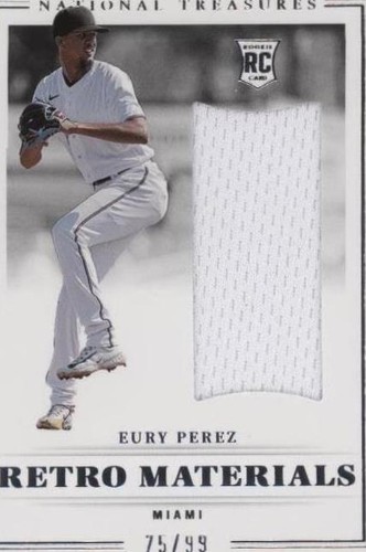 2023 Panini National Treasures - Eury Perez #RM-EP